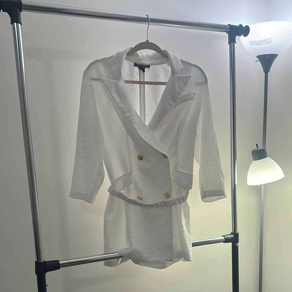 White Blazer